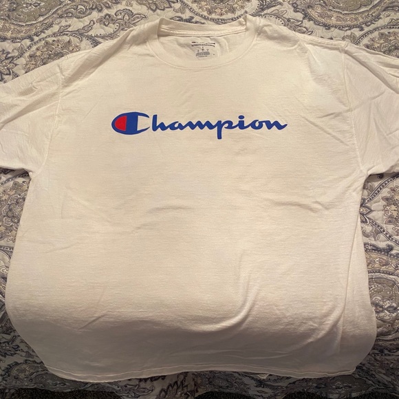 Champion white t-shirt UEC - Picture 1 of 5